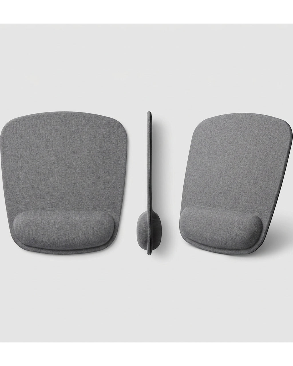 Laye Wrist Rest Mouse Pad Gray 9 x 8 in